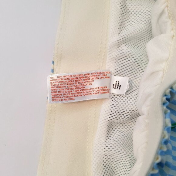 Cat & Jack Boys UPF 50+ SwimTrunks Green Crocodile Print L (10/12) Elastic Waist - Picture 5 of 9